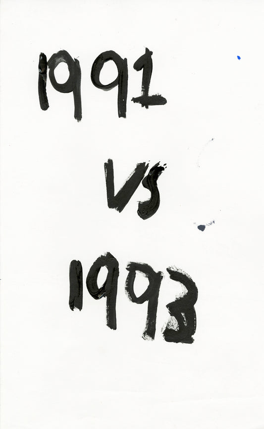 1991 vs 1993 (D1529)