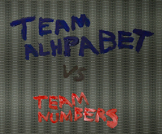Team Alphabet vs Team Numbers (D1552)