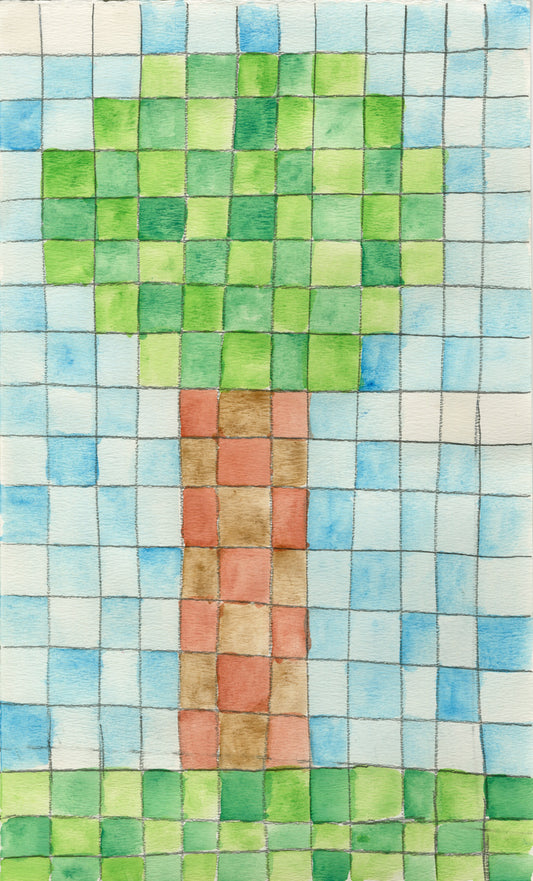 Tree in Pixels (D1855)