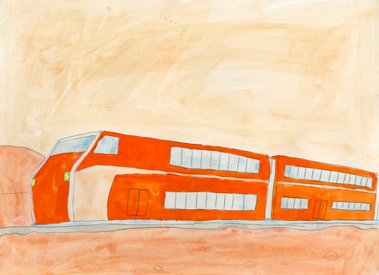 Futuristic Planet Train Track: Marstrak (D1862)