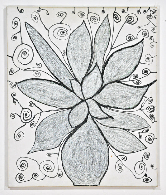 Silver Flower (P0504)