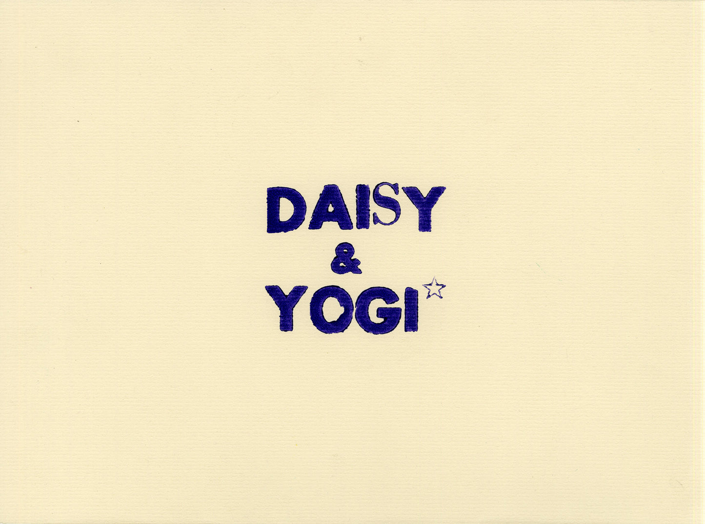 Daisy & Yogi