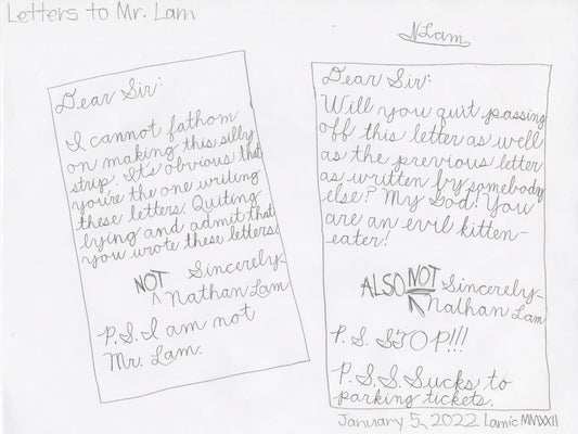 Letters to Mr. Lam (D2533)