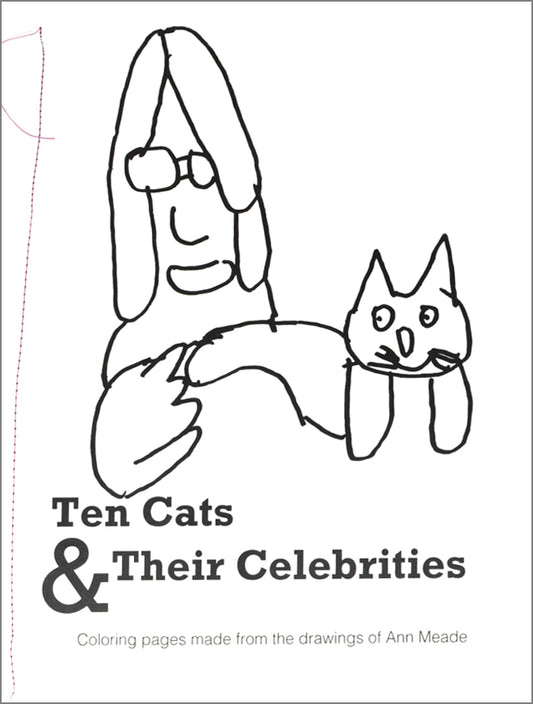 Coloring Pages: Ten Cats & Their Celebrities