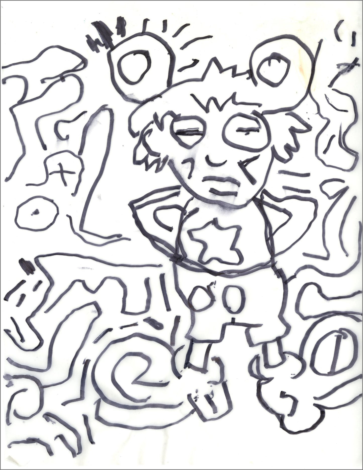 After Keith Haring (D7295)